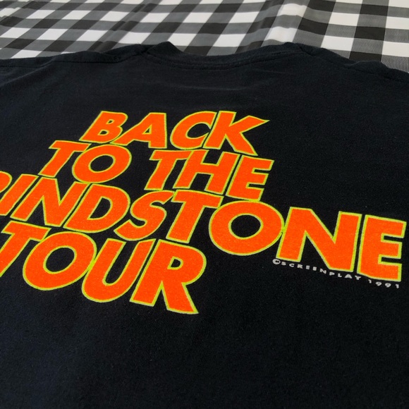 Ronnie Milsap 1991 Back To The Grindstone Tour Tee - Picture 5 of 10